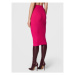Fracomina Puzdrová sukňa FR22WG4005K45901 Ružová Slim Fit