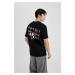 DEFACTO Regular Fit Crew Neck Printed Short Sleeve T-Shirt