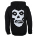 mikina s kapucňou GOT TO HAVE IT Misfits LOGO +SKULL OVERHEAD Čierna