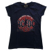 AC/DC tričko Hard As Rock Modrá