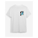 Trendyol White Sculpture Printed Regular Cut T-shirt