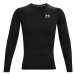 Pánske zateplené kompresné tričko s dlhým rukávom UNDER ARMOUR UA HG Armour Comp LS-BLK