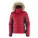 Salomon STORMCOZY JACKET W Dámska lyžiarska bunda, červená, veľkosť