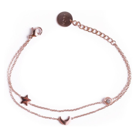 Infinity Rose gold bracelet Vuch