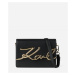 Kabelka Karl Lagerfeld K/Signature Md Shoulderbag Black/Gold