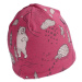 Lewro RONO Detská tenká čiapka, ružová, veľkosť
