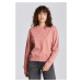 MIKINA GANT D2. ICON G ESSENTIAL C-NECK SWEAT TERRACOTTA PINK