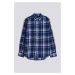 KOŠEĽA GANT D1. REG UT INDIGO PLAID SHIRT modrá