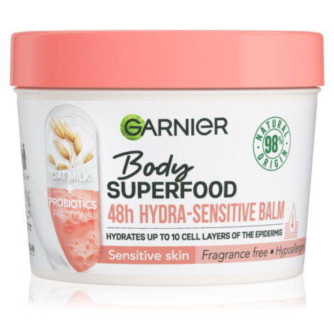 Garnier Body SuperFood hydratačný telový krém pre suchú a citlivú pokožku