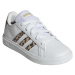 adidas GRAND COURT 2.0 K Dievčenská voľnočasová obuv, biela, veľkosť 37 1/3