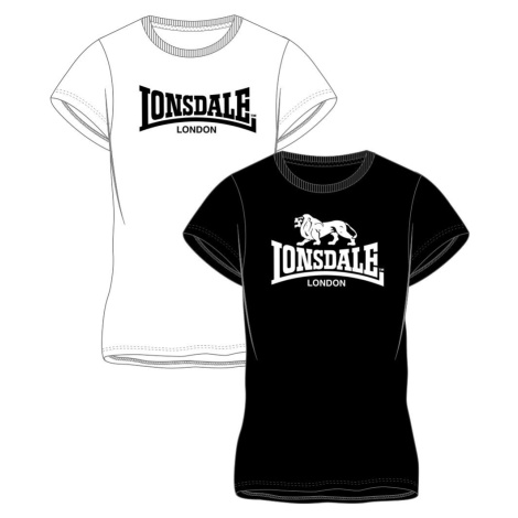 Lonsdale Women's t-shirt double pack