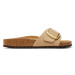 Birkenstock Šľapky Madrid Big Buckle Lenb 1024009 Béžová