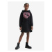 Black Girls' Sweatshirt Dress Desigual Ariza - Girls