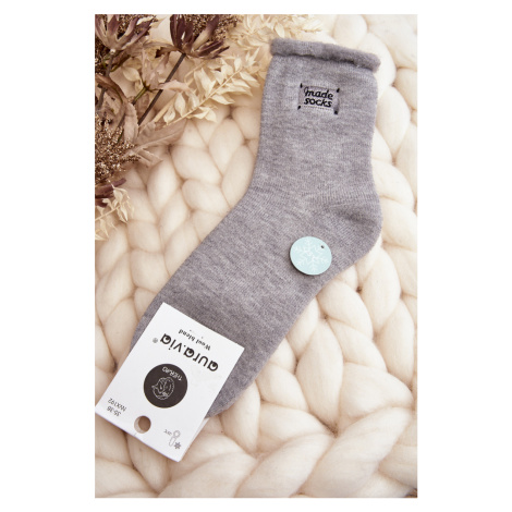 Women's Thick Socks - Grey