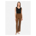 Potis & Verso Woman's Trousers Karmel