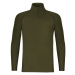 Korda tričko kool upf zip jersey dark olive