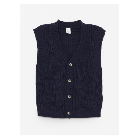 LC Waikiki V Neck Baby Boy Knitwear Vest