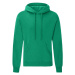 Green Men's Hooded Sweat Fruit of the Loom