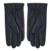 Tommy Hilfiger Pánske rukavice Essential Flag Leather Gloves AM0AM11482 Tmavomodrá