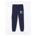 LC Waikiki LCW ECO Dark Navy Blue Elastic Waist Boy Jogger Sweatpants