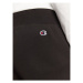 Champion Teplákové nohavice Vertical Logo Embroidery 217860 Čierna Regular Fit