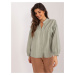 KHAKI OVERSIZE BAVLNENÁ KOŠEĽA BP-KS-1142.21-KHAKI