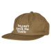 Knock the Hustle Strapback Cap olive/white