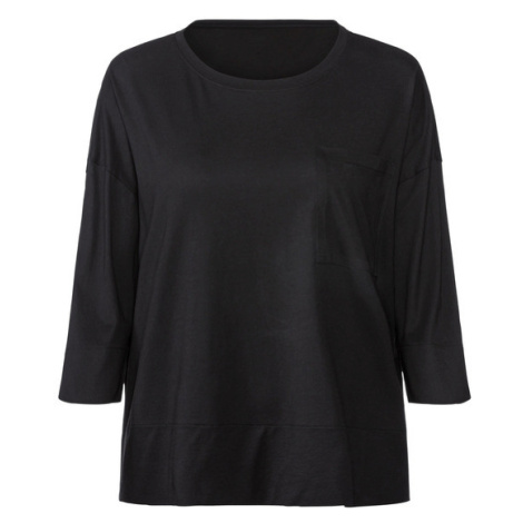 esmara® Dámske tričko s 3/4 rukávmi (čierna)
