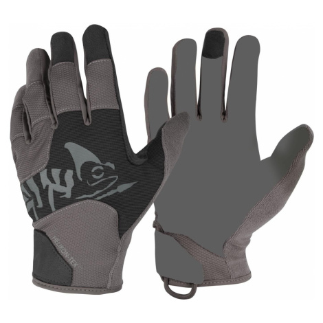 Taktické rukavice ALL ROUND Helikon-Tex® – Čierna / Shadow Grey
