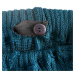 Detské pletené legíny Fusakle MERINO tmavomodré