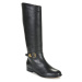 Lauren Ralph Lauren  BROOKE TALL-BOOTS-TALL BOOT  Čižmy do mesta Čierna