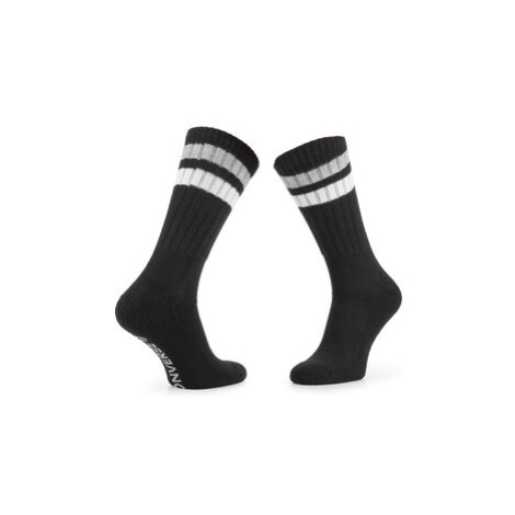 Converse Súprava 2 párov vysokých ponožiek unisex E744A-2010 Čierna