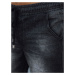 Pánske džínsové šortky Farba čierna DSTREET SX2361