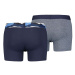 Pánské boxerky 2Pack 37149-0591 modrá - Levi's