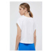 Bavlnené tričko adidas Originals IC5467-WHITE, biela farba