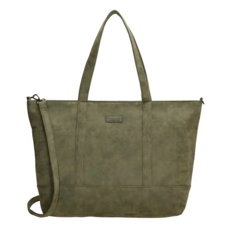 Zelená elegantná shopper kabelka „Dominant“