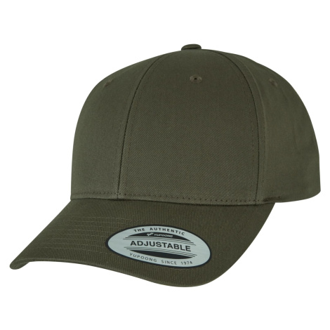 Curved Classic Snapback Cap - Khaki