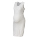 esmara® Dámske rebrované tehotenské šaty (sivá)