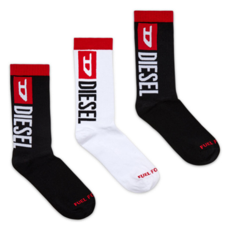 Ponožky 3-Pack Diesel Skm-Ray-Threepack Socks Čierna
