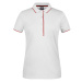 James&amp;Nicholson Dámska polokošeľa JN727 White