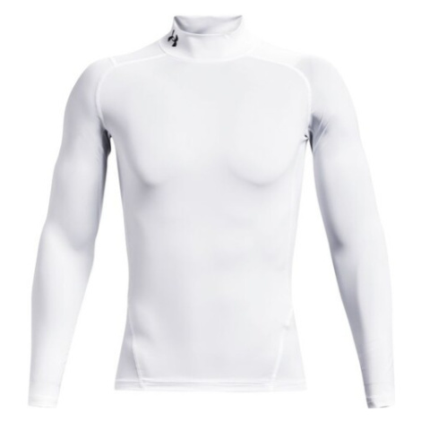 Under Armour UA HG Armour Comp Mock LS-WHT