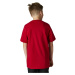 detské tričko Fox Youth Legacy Ss Tee Flame Red