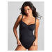 Jednodielne plavky Swimwear Anya Riva Balconnet Swimsuit black SW1300