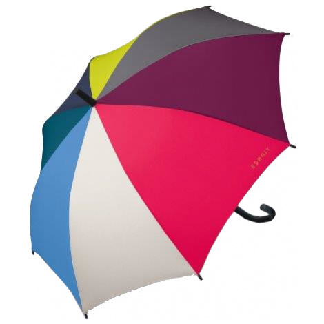 Esprit Dámsky palicový dáždnik Long AC Multi color Combination