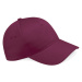 Beechfield Unisex šiltovka B15 Burgundy