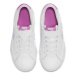 Dievčenská vychádzková obuv NIKE Court Legacy white cosmic fuchsia pearl pink football grey