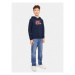 Jack&Jones Junior Mikina Zuri 12249874 Tmavomodrá Standard Fit