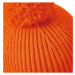 Beechfield Pletená čepca s brmbolcom B382 Orange