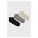 Ponožky Calvin Klein pánske, šedá farba, 701218718