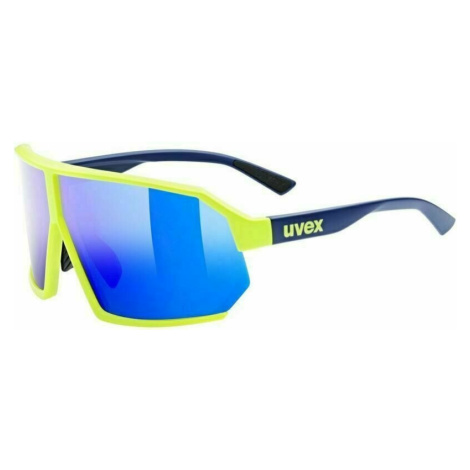 UVEX Sportstyle 237 Blue Mat/Mirror Blue Cyklistické okuliare